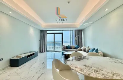 Apartment - 1 Bedroom - 2 Bathrooms for rent in Lusail Residence - Marina District - Lusail
