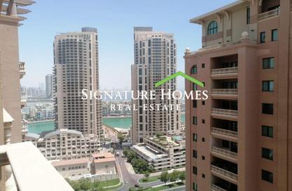 Apartment - 2 Bedrooms - 3 Bathrooms for rent in East Porto Drive - Porto Arabia - The Pearl Island - Doha