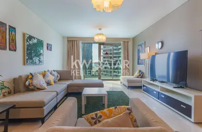 Apartment - 1 Bedroom - 2 Bathrooms for rent in Burj DAMAC Marina - Marina District - Lusail