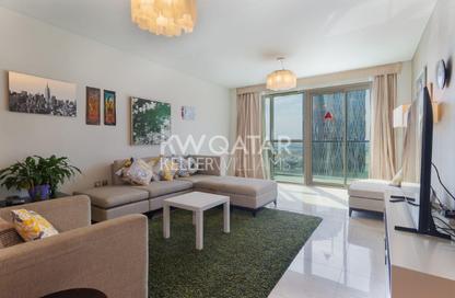 Apartment - 1 Bedroom - 2 Bathrooms for rent in Burj DAMAC Marina - Marina District - Lusail Apartment - 1 Bedroom - 2 Bathrooms for rent in Burj DAMAC Marina - Marina District - Lusail