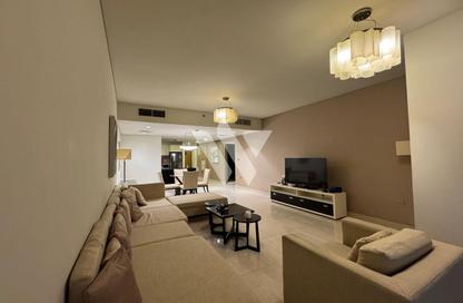 Apartment - 2 Bedrooms - 3 Bathrooms for rent in Lusail Marina Heights - Marina District - Lusail