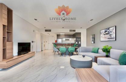 Apartment - 2 - 3 for rent in Lusail Marina Heights - Marina District - Lusail