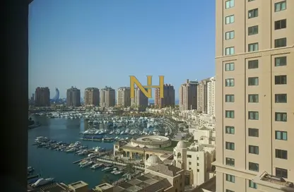 Apartment - 1 Bedroom - 2 Bathrooms for rent in East Porto Drive - Porto Arabia - The Pearl Island - Doha