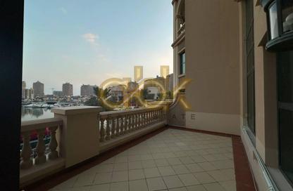 Townhouse - 4 - 4 for rent in Porto Arabia Townhouses - Porto Arabia - The Pearl Island - Doha