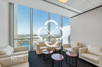 Office Space - Studio - 2 Bathrooms for rent in West Bay Tower - West Bay - West Bay - Doha