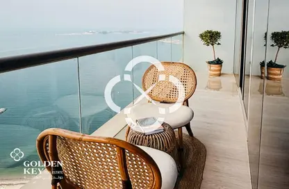 Apartment - 1 Bedroom - 2 Bathrooms for rent in Burj DAMAC Waterfront - Waterfront Residential - The Waterfront - Lusail