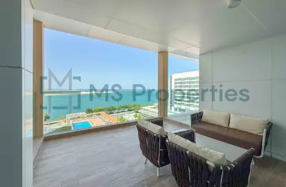 Apartment - 1 Bedroom - 2 Bathrooms for rent in Lusail Marina Heights - Marina District - Lusail