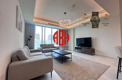 Apartment - 1 Bedroom - 2 Bathrooms for rent in Crystal Residence - Gewan Island - The Pearl Island - Doha