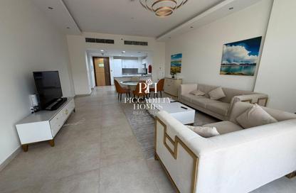 Apartment - 1 - 1 for rent in Lusail Marina Heights - Marina District - Lusail