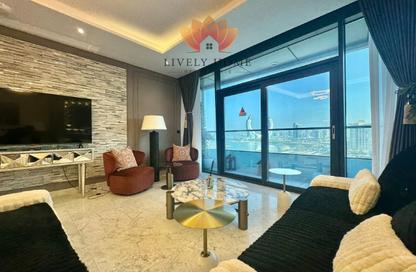 Apartment - 2 - 3 for rent in Marina Tower 23 - Marina District - Lusail