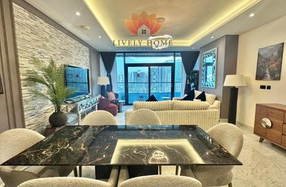Apartment - 2 - 3 for rent in Marina Tower 23 - Marina District - Lusail