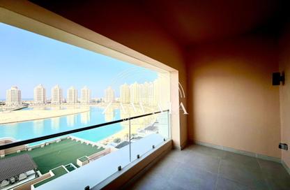 Apartment - 1 Bedroom - 2 Bathrooms for rent in Viva West - Viva Bahriyah - The Pearl Island - Doha