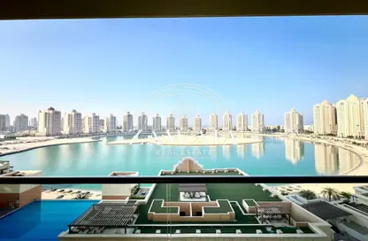 Apartment - 1 Bedroom - 2 Bathrooms for rent in Viva West - Viva Bahriyah - The Pearl Island - Doha