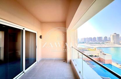 Apartment - 1 Bedroom - 2 Bathrooms for rent in Viva West - Viva Bahriyah - The Pearl Island - Doha