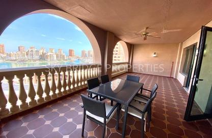 Apartment - 1 Bedroom - 2 Bathrooms for rent in Tower 31 - Porto Arabia - The Pearl Island - Doha