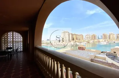 Apartment - 1 Bedroom - 2 Bathrooms for rent in Tower 31 - Porto Arabia - The Pearl Island - Doha