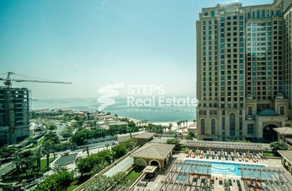 Apartment - 1 Bedroom - 2 Bathrooms for rent in West Porto Drive - Porto Arabia - The Pearl Island - Doha