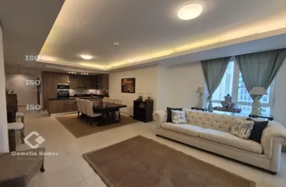 Apartment - 1 Bedroom - 2 Bathrooms for rent in Viva West - Viva Bahriyah - The Pearl Island - Doha