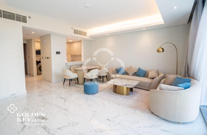 Apartment - 2 - 3 for rent in Lusail Residence - Marina District - Lusail