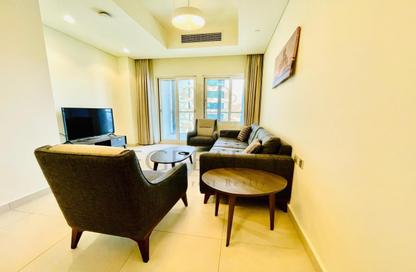Apartment - 2 Bedrooms - 3 Bathrooms for rent in Lusail Marina Heights - Marina District - Lusail