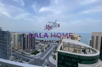 Apartment - 2 Bedrooms - 3 Bathrooms for rent in Lusail Marina Heights - Marina District - Lusail