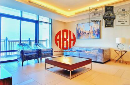 Apartment - 2 Bedrooms - 3 Bathrooms for rent in Abraj Bay - Abraj Quartiers - The Pearl Island - Doha
