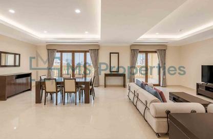 Apartment - 2 Bedrooms - 3 Bathrooms for rent in East Porto Drive - Porto Arabia - The Pearl Island - Doha