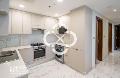 Apartment - 2 Bedrooms - 3 Bathrooms for rent in Lusail Residence - Marina District - Lusail