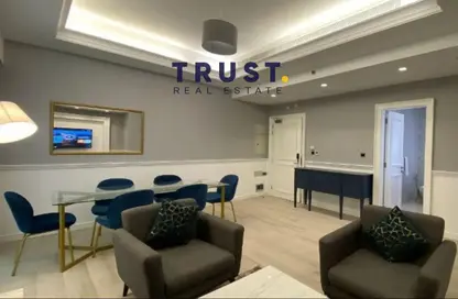 شقة - غرفة نوم - 2 حمامات للايجار في ابراج بن الشيخ - المرقاب الجديد - الدوحة