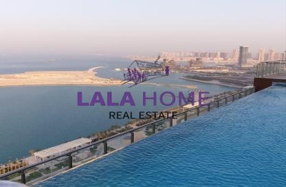 شقة - غرفة نوم - 2 حمامات للايجار في اف جاي 8 ريزيدينشال تاور - منطقة المارينا - الوسيل شقة - غرفة نوم - 2 حمامات للايجار في اف جاي 8 ريزيدينشال تاور - منطقة المارينا - الوسيل