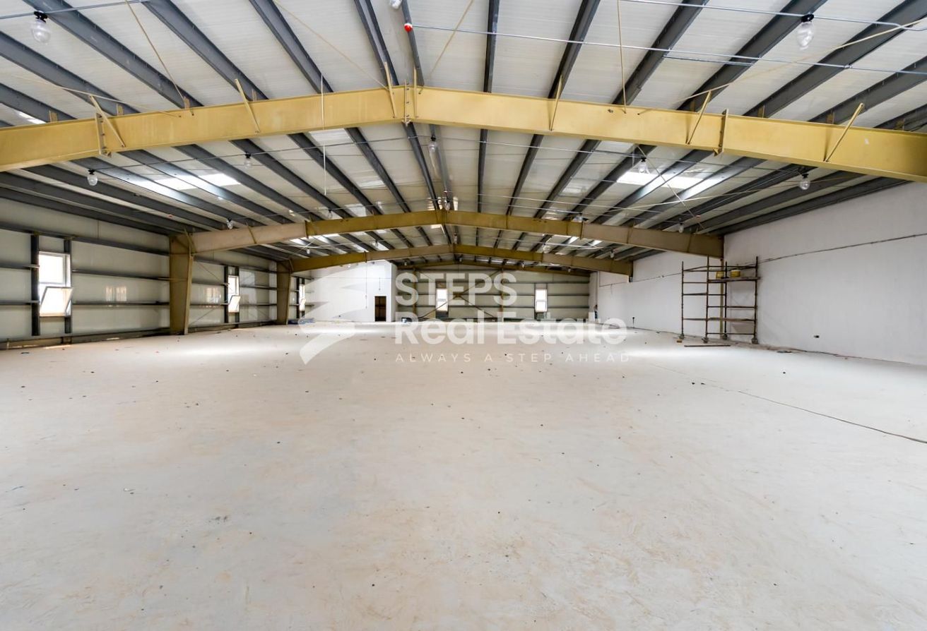 Brand New Warehouse with Rooms, Office, Kitchen
