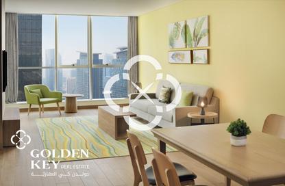 Hotel Apartments - 1 Bedroom - 2 Bathrooms for rent in West Bay Tower - West Bay - West Bay - Doha Hotel Apartments - 1 Bedroom - 2 Bathrooms for rent in West Bay Tower - West Bay - West Bay - Doha
