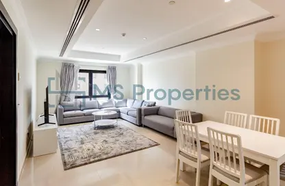 Apartment - 1 Bedroom - 2 Bathrooms for rent in East Porto Drive - Porto Arabia - The Pearl Island - Doha Apartment - 1 Bedroom - 2 Bathrooms for rent in East Porto Drive - Porto Arabia - The Pearl Island - Doha