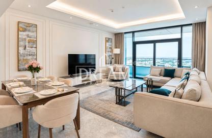 Apartment - 2 Bedrooms - 3 Bathrooms for rent in Lusail Residence - Marina District - Lusail