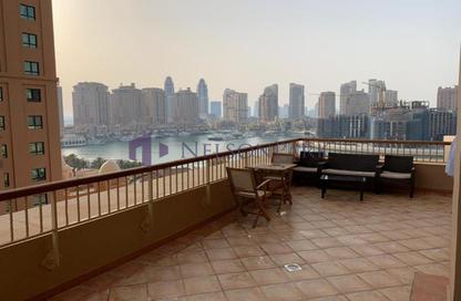 Apartment - 1 Bedroom - 2 Bathrooms for rent in East Porto Drive - Porto Arabia - The Pearl Island - Doha Apartment - 1 Bedroom - 2 Bathrooms for rent in East Porto Drive - Porto Arabia - The Pearl Island - Doha