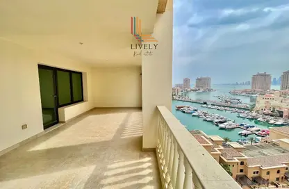 Apartment - 2 Bedrooms - 3 Bathrooms for rent in West Porto Drive - Porto Arabia - The Pearl Island - Doha
