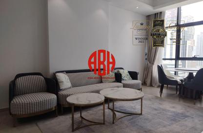 Apartment - 2 Bedrooms - 2 Bathrooms for rent in Lusail Marina Heights - Marina District - Lusail