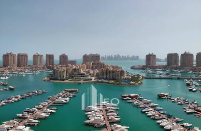 Apartment - 2 Bedrooms - 3 Bathrooms for rent in East Porto Drive - Porto Arabia - The Pearl Island - Doha