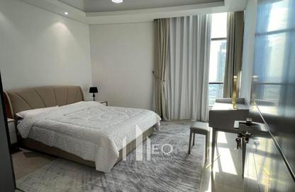 Apartment - 2 Bedrooms - 3 Bathrooms for rent in Marina Tower 21 - Marina District - Lusail