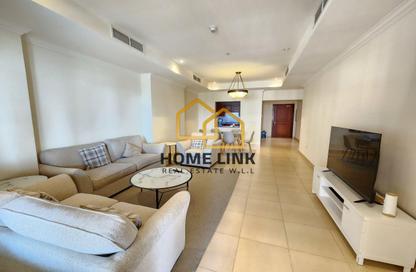 Apartment - 1 Bedroom - 2 Bathrooms for rent in West Porto Drive - Porto Arabia - The Pearl Island - Doha