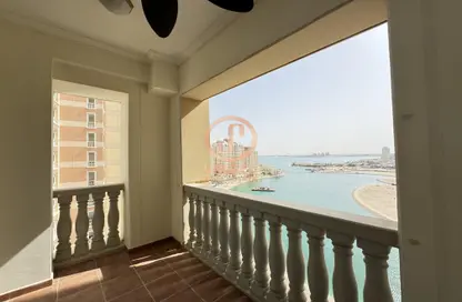 Apartment - 1 Bathroom for rent in Viva West - Viva Bahriyah - The Pearl Island - Doha