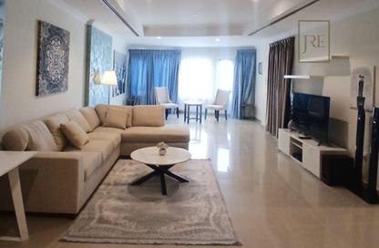 Apartment - 1 Bedroom - 2 Bathrooms for rent in West Porto Drive - Porto Arabia - The Pearl Island - Doha
