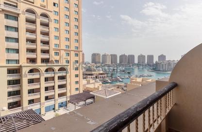 Apartment - Studio - 1 for rent in West Porto Drive - Porto Arabia - The Pearl Island - Doha Apartment - Studio - 1 for rent in West Porto Drive - Porto Arabia - The Pearl Island - Doha