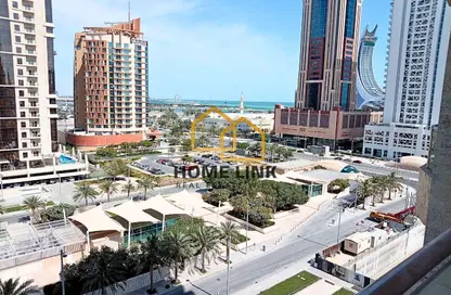 Apartment - 2 Bedrooms - 2 Bathrooms for rent in Lusail Marina Heights - Marina District - Lusail