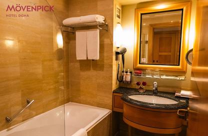 Hotel Apartments - 1 Bedroom - 1 Bathroom for rent in Corniche Road - Corniche Road - Doha