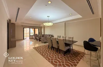 Apartment - 1 Bedroom - 2 Bathrooms for rent in West Porto Drive - Porto Arabia - The Pearl Island - Doha