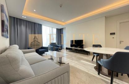 Apartment - 2 Bedrooms - 3 Bathrooms for rent in Lusail Residence - Marina District - Lusail