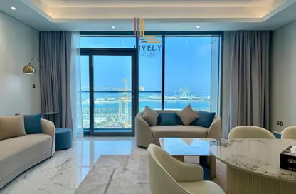 Apartment - 2 Bedrooms - 3 Bathrooms for rent in Lusail Marina Heights - Marina District - Lusail