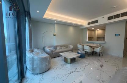 Apartment - 1 Bedroom - 2 Bathrooms for rent in Lusail Marina Heights - Marina District - Lusail Apartment - 1 Bedroom - 2 Bathrooms for rent in Lusail Marina Heights - Marina District - Lusail