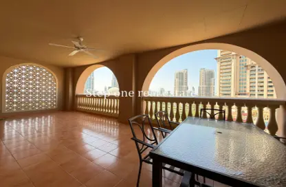 Apartment - 1 Bedroom - 2 Bathrooms for rent in West Porto Drive - Porto Arabia - The Pearl Island - Doha